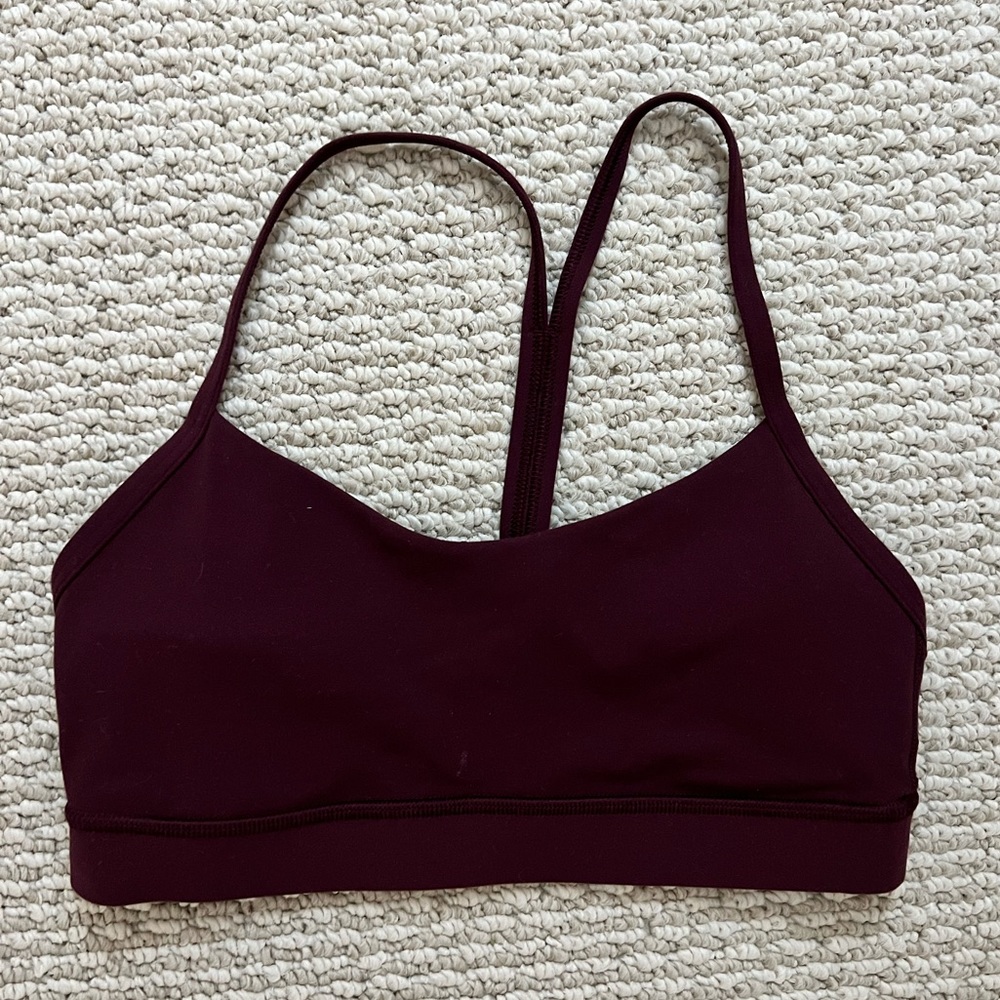 Lululemon bra maroon